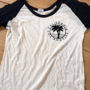 Brandy Melville California baseball top